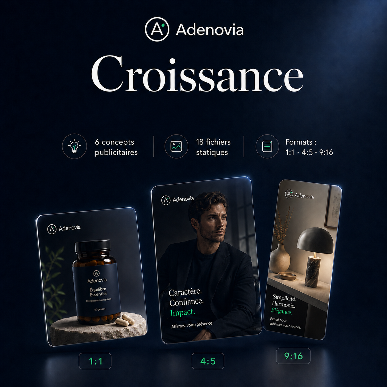 Croissance — 6 concepts créatifs pour tester plusieurs angles Meta