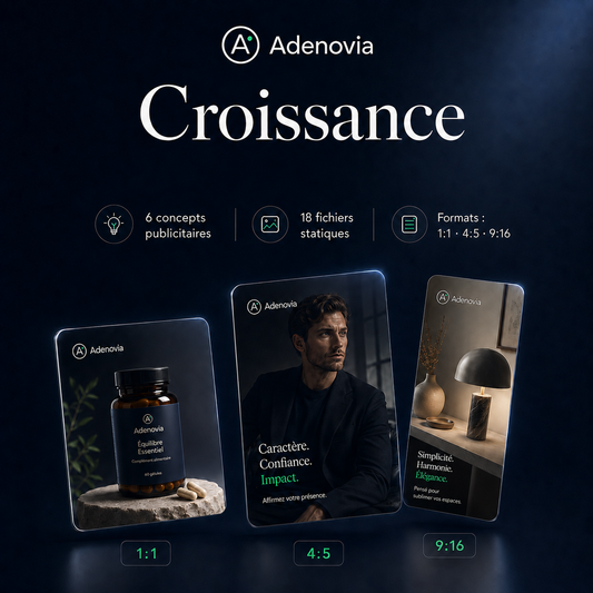Croissance — 6 concepts créatifs pour tester plusieurs angles Meta